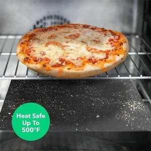 Heat Safe up to 500 F Heavy Duty Reusable Cut to Fit Non Stick Liner Sheets for Oven Racks