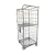 Import Heavy Duty Supermarket Rolling Metal Wire Container Storage Cage from China