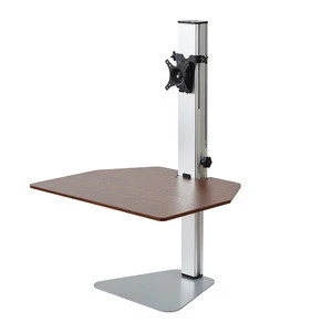 Height adjustable standing desk, adjustable computer desk adjustable computer table sit to stand desk computer monitor riser