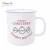 HG86-197 promotional Christmas gift design red vintage 14OZ mug enameled wholesale price ceramic cup enamel