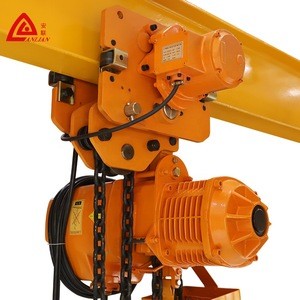 hhbb type 10 ton electric chain hoist with electric monorail trolley