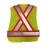 Import Hi Vis Reflective Police Traffic Vest Streetwear Uniform Uniform 5cm High Reflective Tape Work Safety 100% Polyester Breathable from China