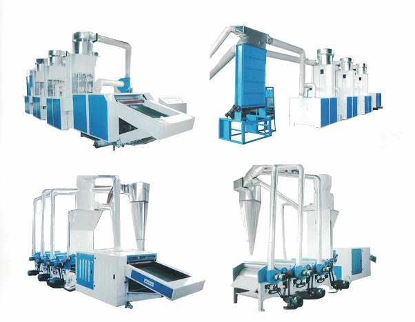 High Capacity Textile Fabric Recycling Machine With High Output