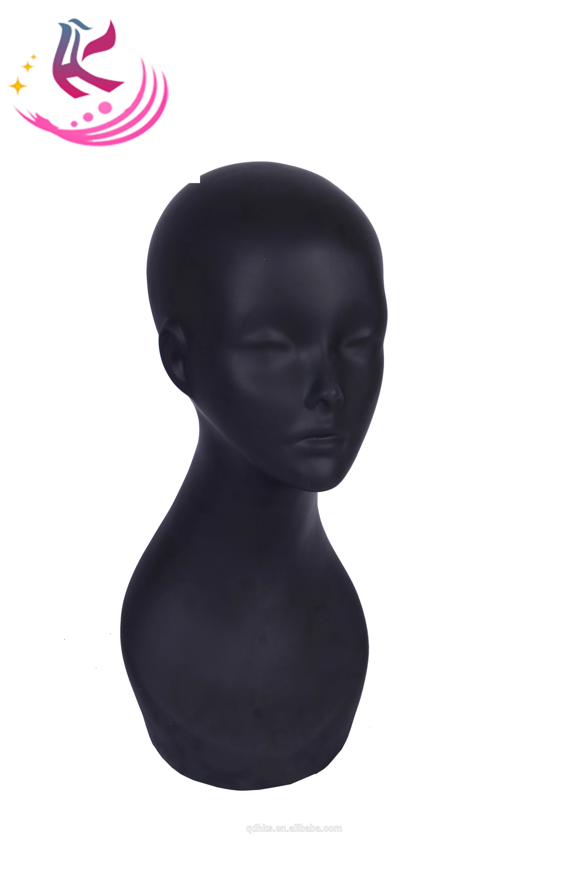 High grade cosmetology training mannequin head for wig display