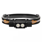 High Power  USB Rechargeable Running Headlamp White Light LED Head Light Portable built-in 2200mah battery head lamp