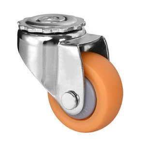 High Quality 25mm 32mm 38mm PP Fixed Furniture Small Ball Bearing Caster