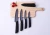 Import high quality 3 + 4 + 5 + 6 inch black ceramic knife with cover from China