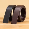 High quality casual dress men Genuine leather belt strap with full grain leather  men belts strap