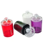 High quality christmas gift plastic box toothpick holder with diamond