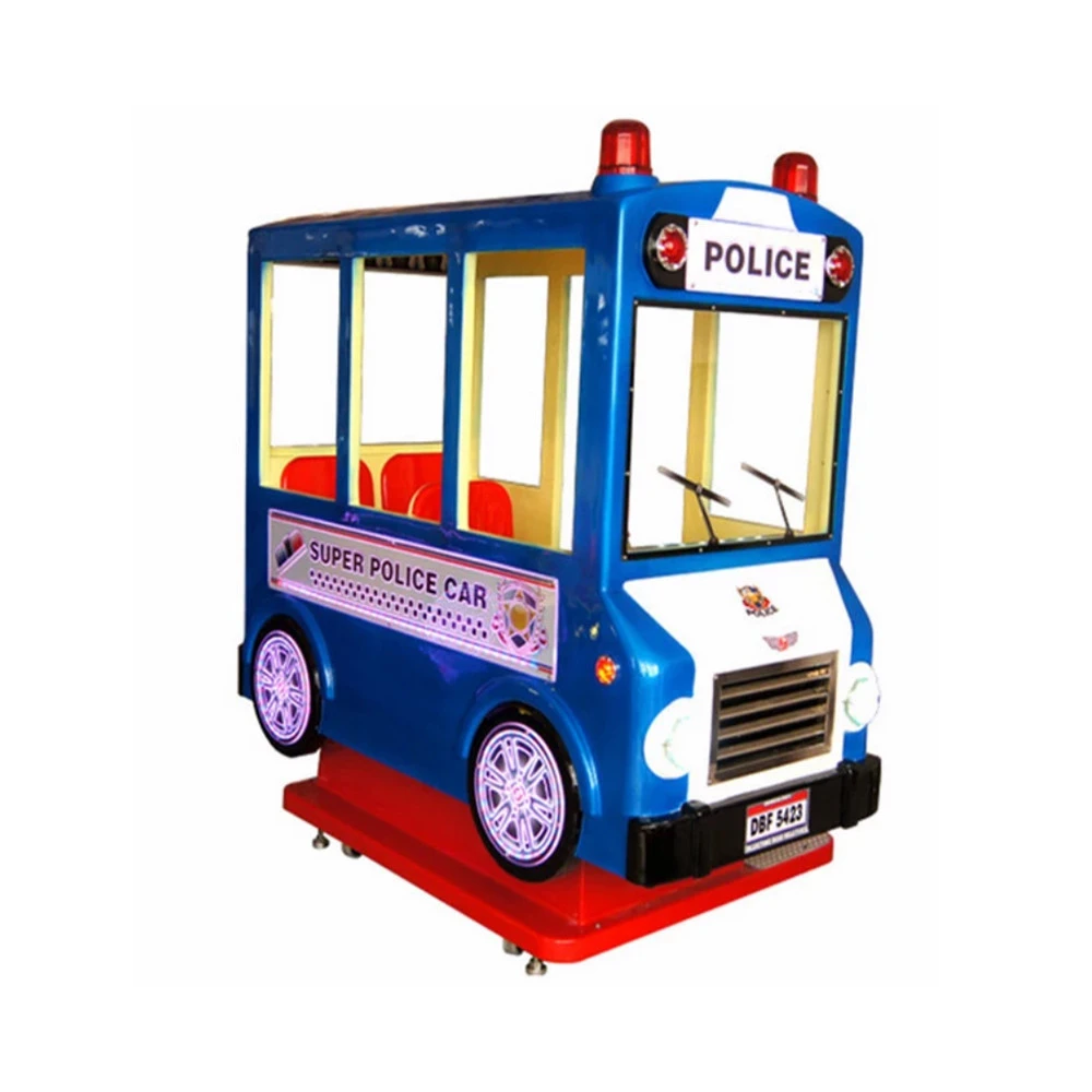 High Quality Coin Operated Bus Kids Rides Arcade Games With Music For Fun Center