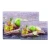 high quality colorful tempered glass chopping board / glass cutting board for fruit and vegetable