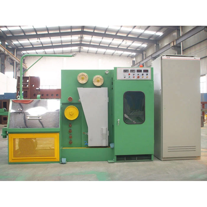 high quality copper fine wire drawing machine with annealer China