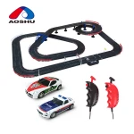 High quality diy race track electric 1 43 scale slot car racing sets with remote control