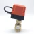 Import high quality electric two-way three-wire switching brass body valve from China