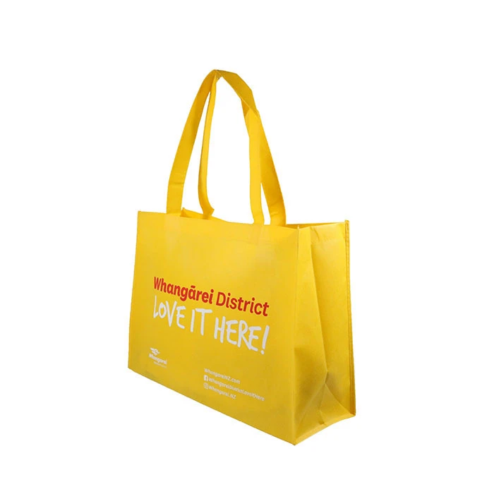 High Quality Logo Printed Supermarket Shopping Bag PP Non Woven Bag