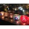 High Quality Mosaic Glass Candle Holder