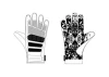 High quality motorcycle gloves cowhide motorcycle gloves thermal gloves for motorbike