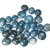 Import High Quality Natural Blue Apatite Tumbled Stone Crystal Palm Apatite Stone For Decoration from China