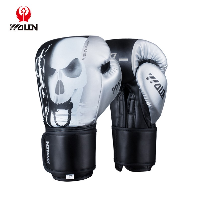 High Quality Professional Training Pu Leather Boxing Gloves