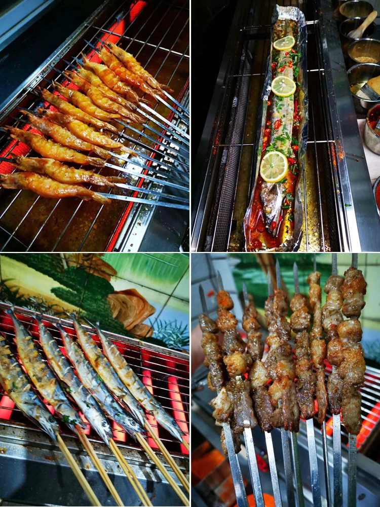 High Quality Smokeless Gas BBQ Grill With Fun
