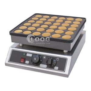 High Quality Snack Machines Commercial Poffertjes Making Waffle Makers Machine Electric Dutch Mini Pancake Maker With 36 Holes