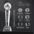 Import High quality sports trophies customized football game souvenirs resin basketball table tennis Badminton award trophies from China