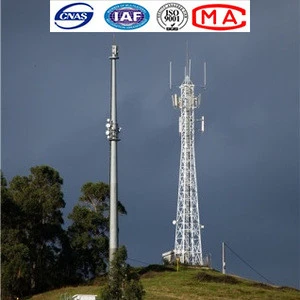 High quality telecommunication towers by china factory