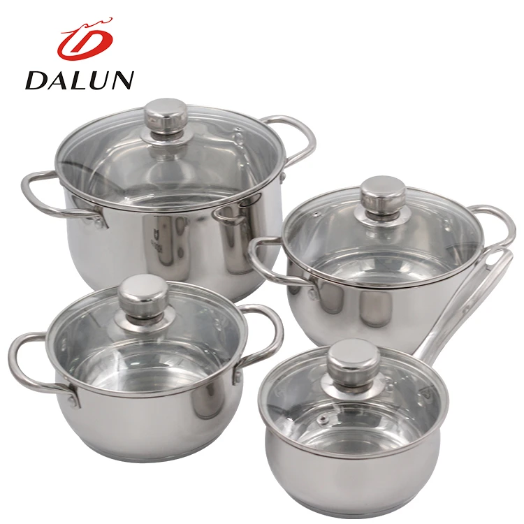 High quality wholesales kitchen pot food grade aluminum cast iron cookware set