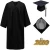 Import High School Graduation Gown matte graduation robe blue graduation gown from China
