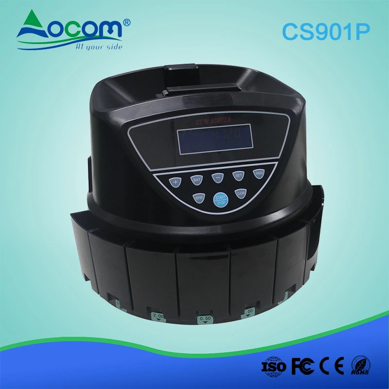 High Speed Plastic Electric Electron Manual Coin Sorter