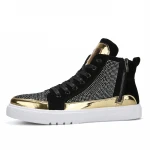 High-top shoes outdoor casual  comfortable pearlite layer man shoes wholesale
