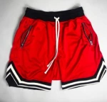Hip Hop Shorts Mens Stripe Casual Basketball Sports Shorts Male Streetwear Short Trousers Men Summer
