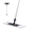 Holamopa Chenille Flat Mop Big Microfiber with 2 Mop Heads Cloth Cover Type Microfibre Fabric Self Squeegee Flat Mop