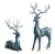 Import Home decor deer sculpture resin reindeer statue A0732 from China