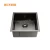 Import Home designer pvd finished minimalist stainless steel kitchen sink with round drainer from China