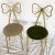 Home Furniture Black Butterfly Metal Design Soft Seat Fancy Wedding  Decorative Chair For Living Room and Hotel