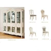 Home Furniture Living Room Glass display 4 doors wine cabinet
