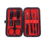 Home use 7pcs nail clipper set manicure scissors set pedicure