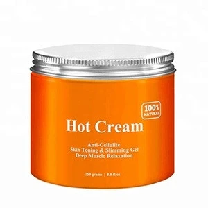Hot Cream for Cellulite Reduction, Skin Toning and Slimming, Deep Muscle Relaxation, weight loss