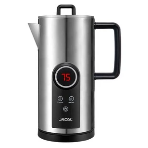 hot hotel small digital smart stainless steel cordless led temperature control 110v water jug tea pot electric kettle