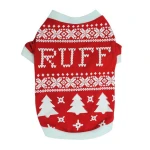 Hot Quality Pet Dog Clothes Cotton Dog christmas halloween pet dogs accessories clothing fashion print cat pet apparel