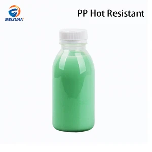 Hot Resistant PP Plastic Bottles Hot Filling Plastic Bottles for Milk Juice Beverage