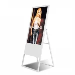 Hot Sale 43 Inch Portable Advertising  Poster Led Screen Ultra Thin Lcd Digital Posters Advertising Poster Stands