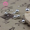 Hot Sale 5mm 925 Silver Round Beads For Making Bracelet