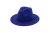 Import hot sale autumn and winter England retro female ladies tide  hats wide brim woolen Jazz hat fedora hat from China