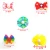 Hot Sale Fiber Pet Dogs Hair Accessories Dog Rubber Bow