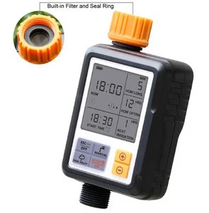 Hot Sale Gear Automatic Digital Electronic Water Timer System Garden Irrigation Watering Timer Controller  Factory Price