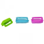 Hot Sale High Quality Shoe Brush with Handle, Durable Plastic Cleaning Scrub Brush