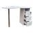 Import Hot Sale Modern Beauty Furniture Brightness Manicure Table Modern from China
