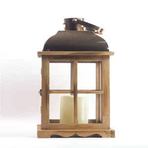 Hot Sale Personalized Handmade Wood/Polyresin Decorative bamboo lantern